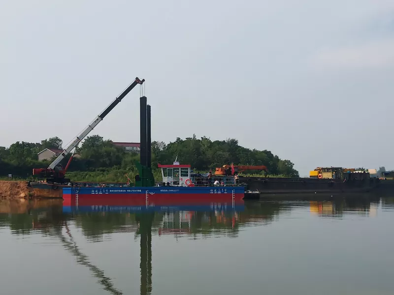 River Excavator Platform