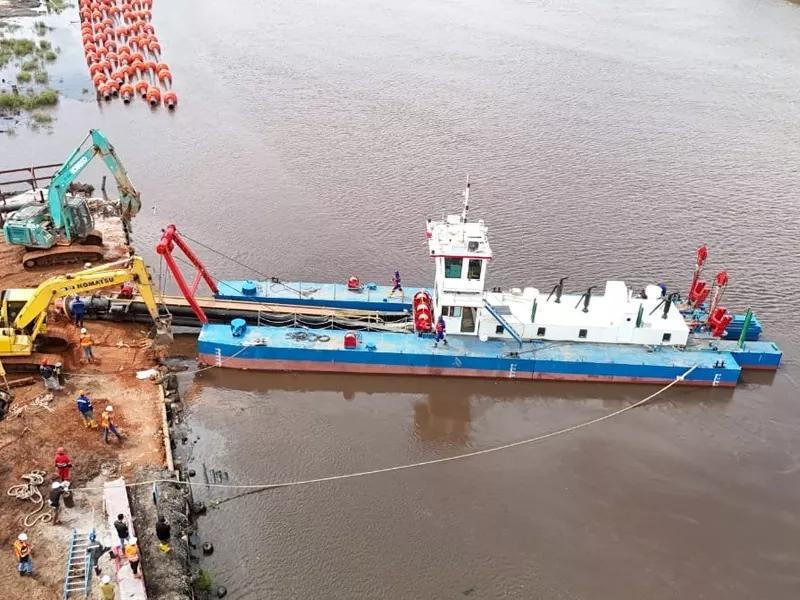 DK400 Cutter Suction Dredger