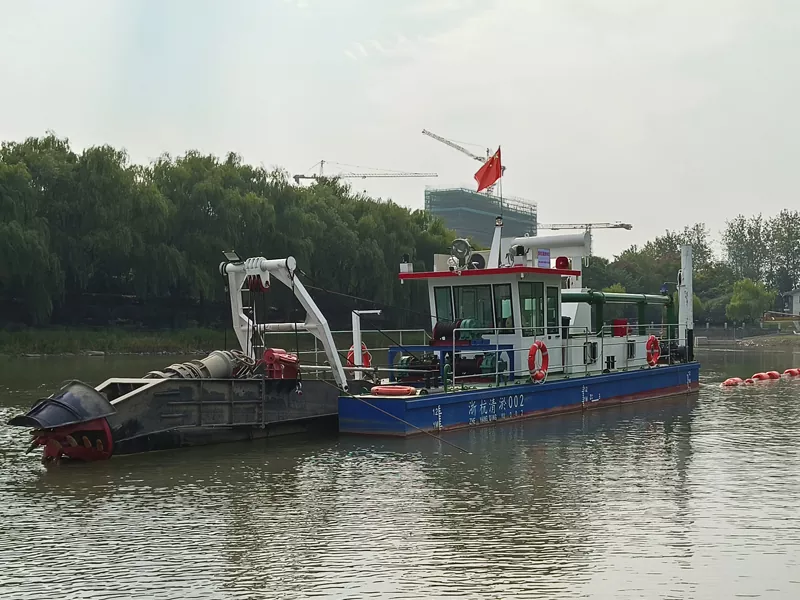 Sand Dredger Ship