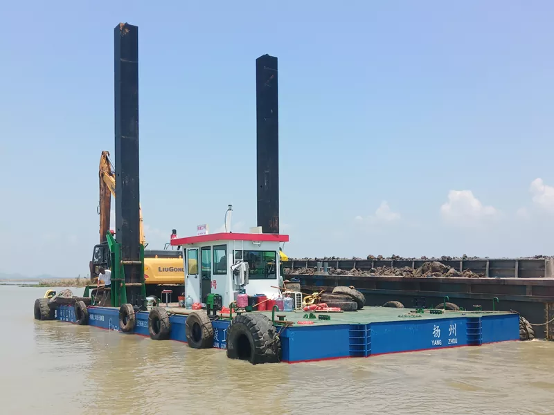 Spud Excavator Platform